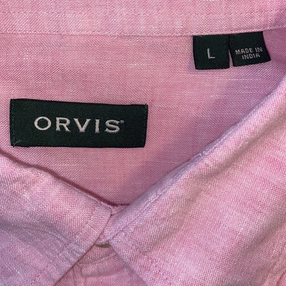 Orvis Linen Button Down - Picture 5 of 6